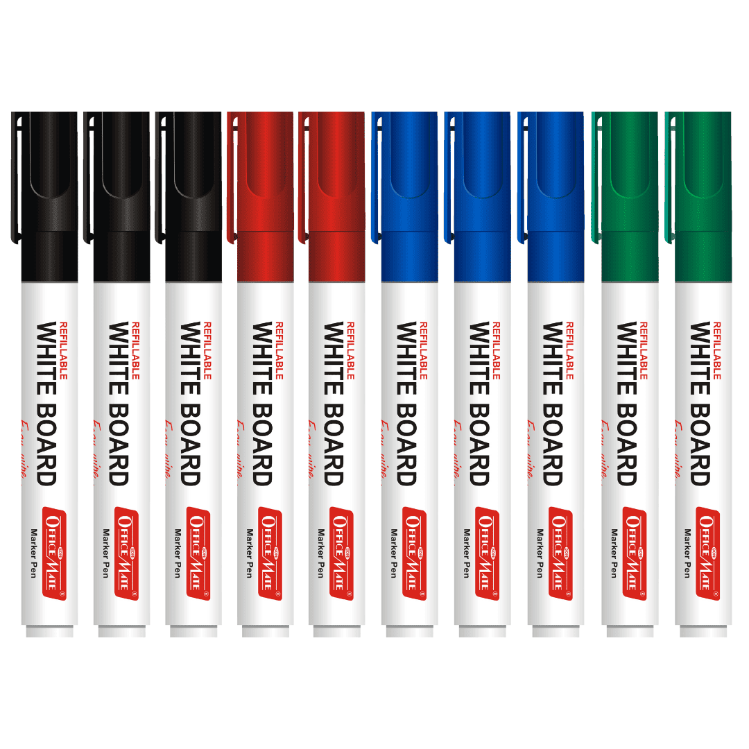 Whiteboard Marker, Pack of 10 pcs Soni Office Mate